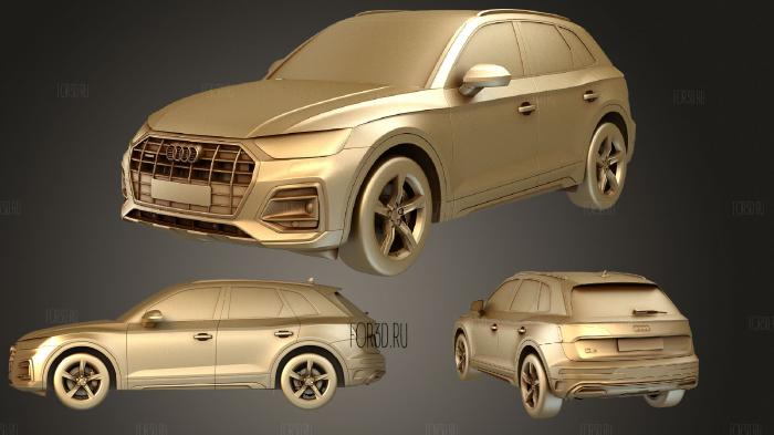 Audi Q5 2021 stl model for CNC